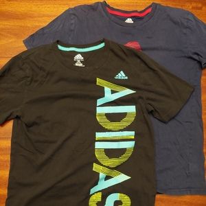Boys addidas shirts